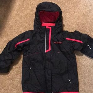 Girls Columbia ski coat. Shell only no fleece